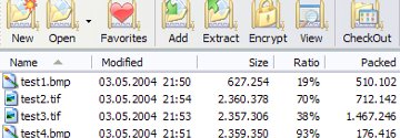 software to compress data files to RAR and ZIP