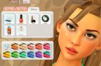 Sexy lesbian make up game with sex