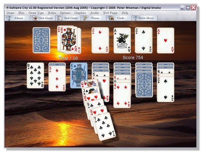 Game Solitaire City 1