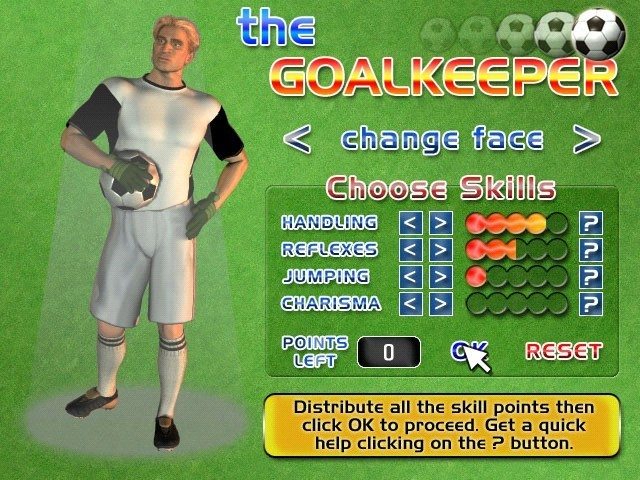 Game The Goalkeeper (Macintosh) 1