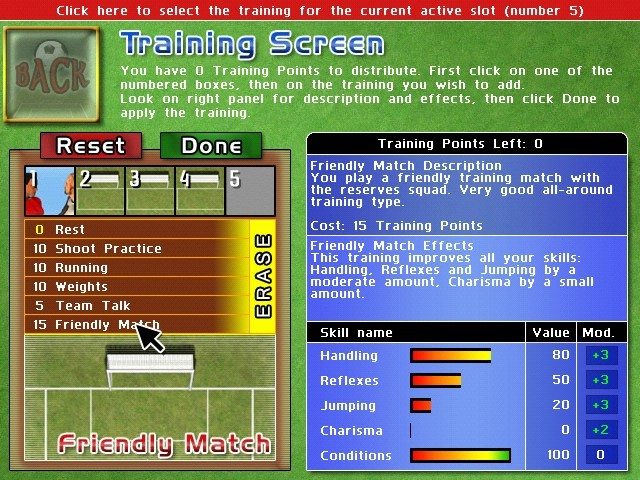 Game The Goalkeeper (Macintosh) 2