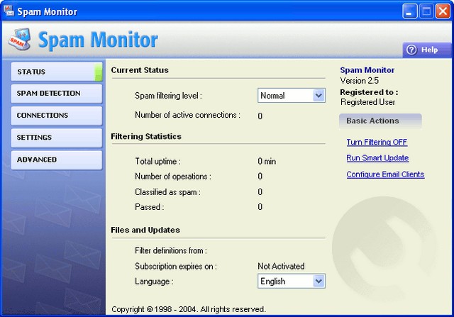Program Spam Monitor 1