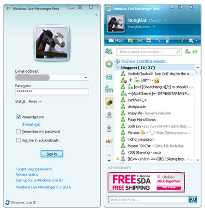 Program Windows Live Messenger 1