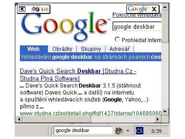 Program Google Deskbar 1