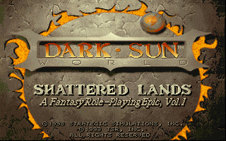 Game Dark Sun 1