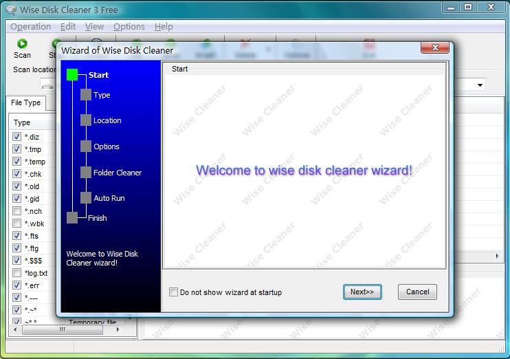 Program Wise Disk Cleaner 1