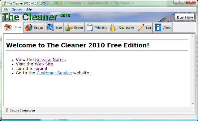 Program The Cleaner 2010 1
