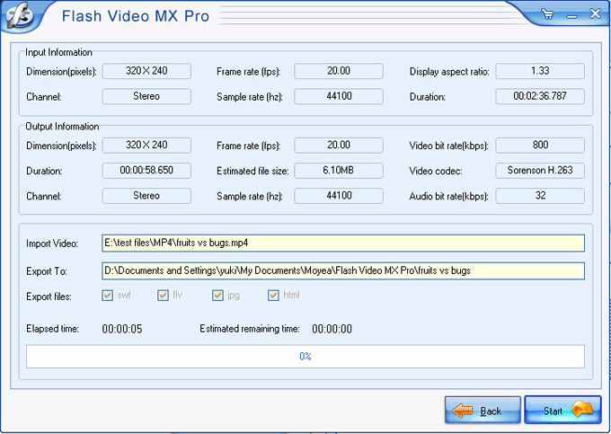 Program Flash Video MX Pro 4
