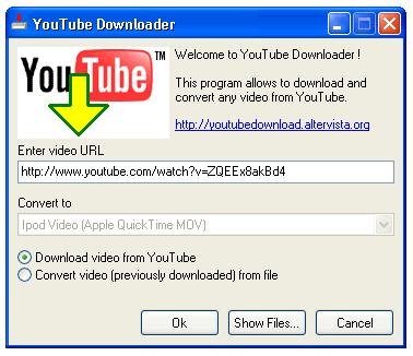 Program YouTube Video Downloader 1