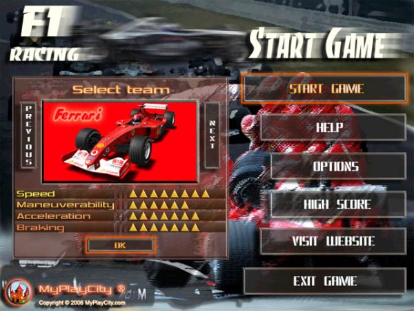 Game F1 Racing 2