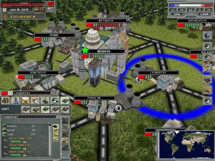 Game Supreme Ruler: Cold War 1