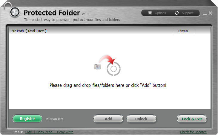 Program Protected Folder 2