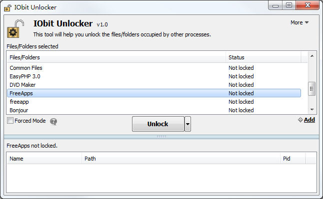 Program IObit Unlocker 3
