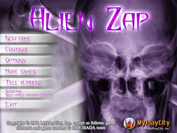 Game Alien Zap 1