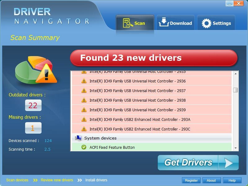 Program Driver Navigator 3