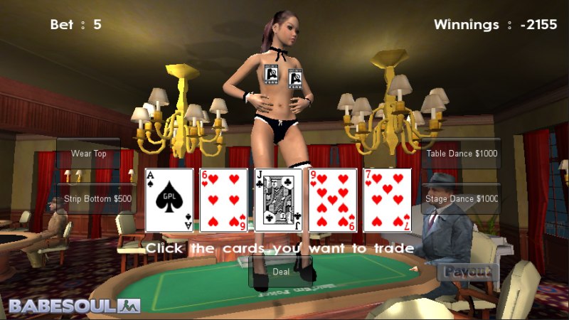 Game Maria Strip Poker 2