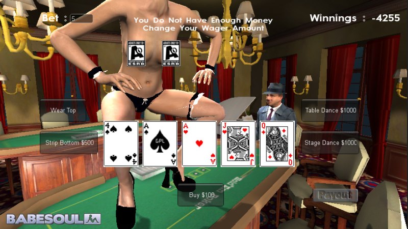 Game Maria Strip Poker 3