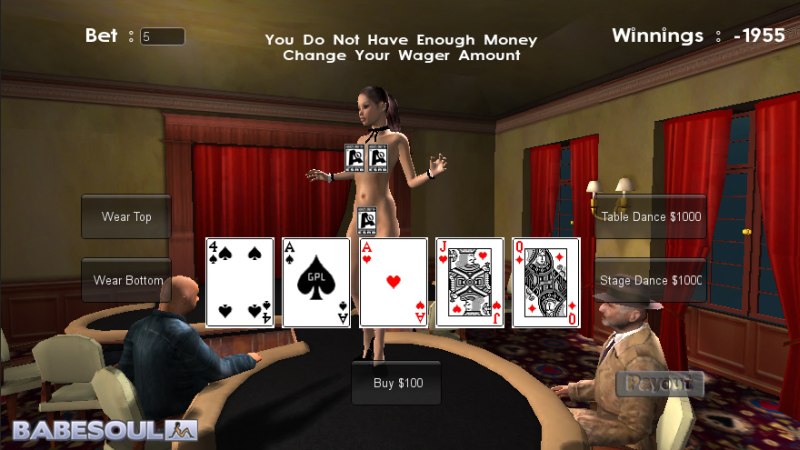 Game Maria Strip Poker 4