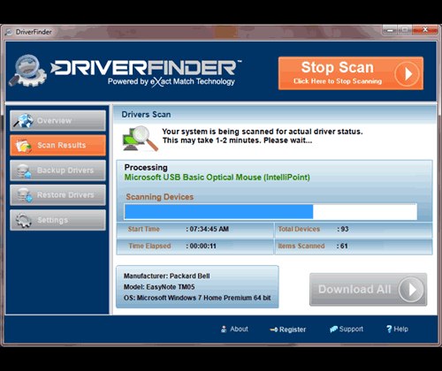 Program DriverFinder 3
