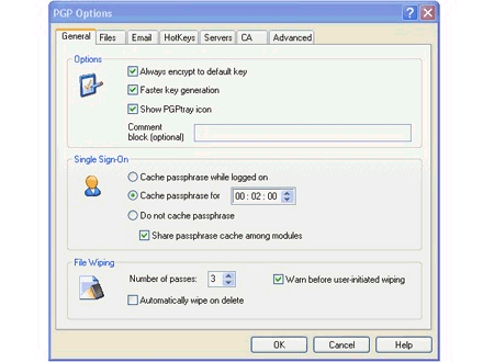 Program PGP Desktop Professional 1